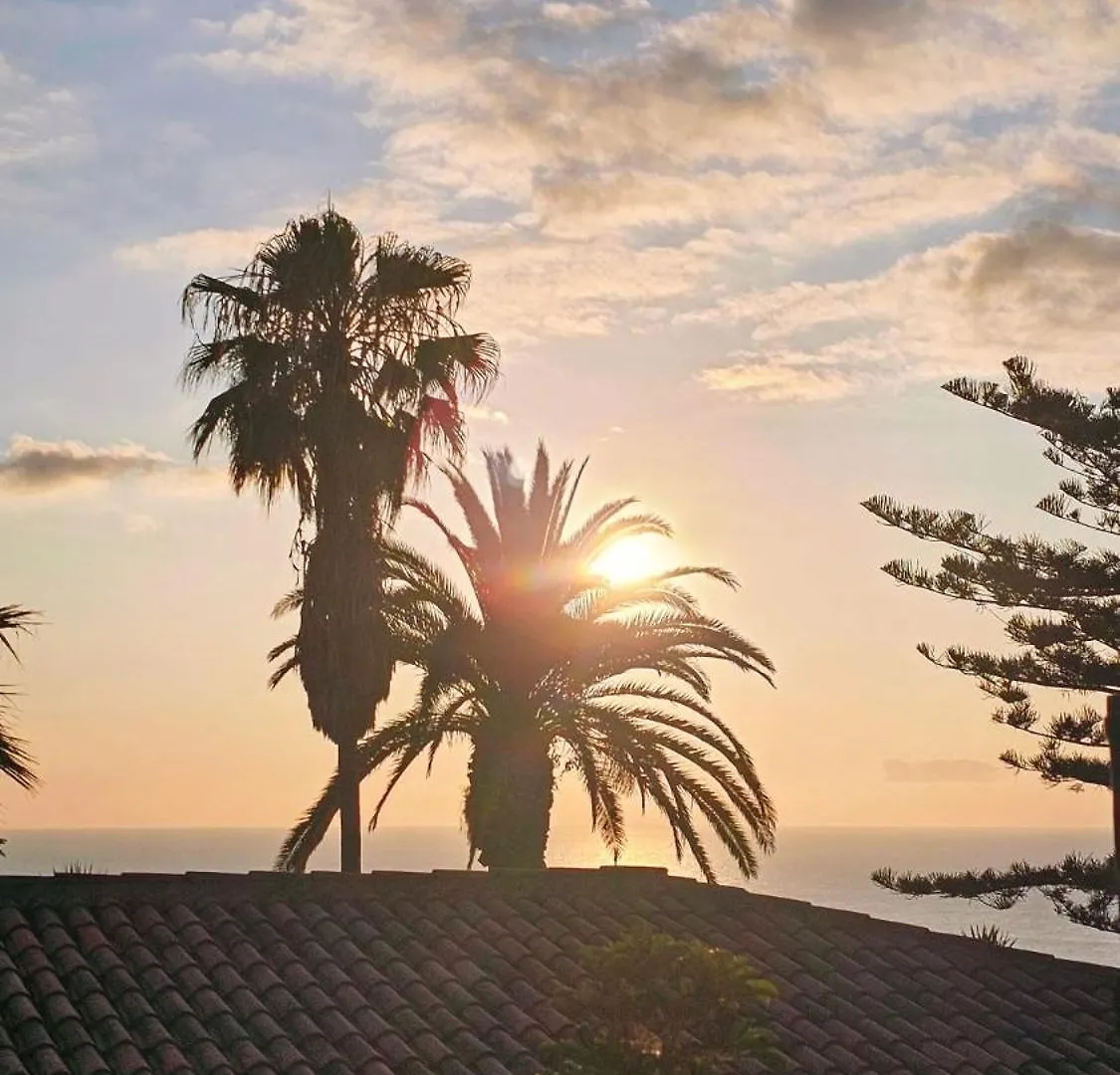 Sunset Cortes & Castro Beach - La Fajana Los Realejos Spanien
